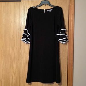Black cocktail dress